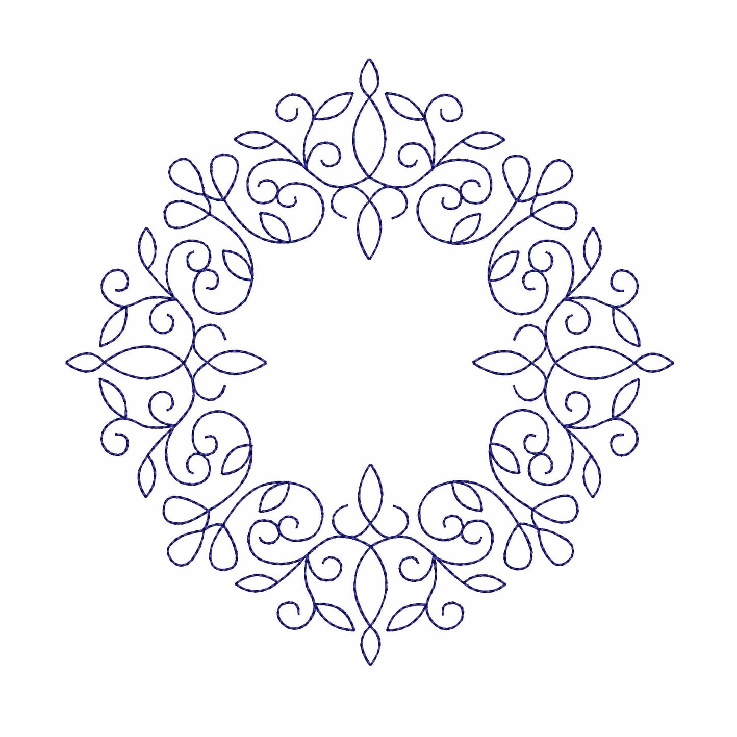 Frame - embroidery design