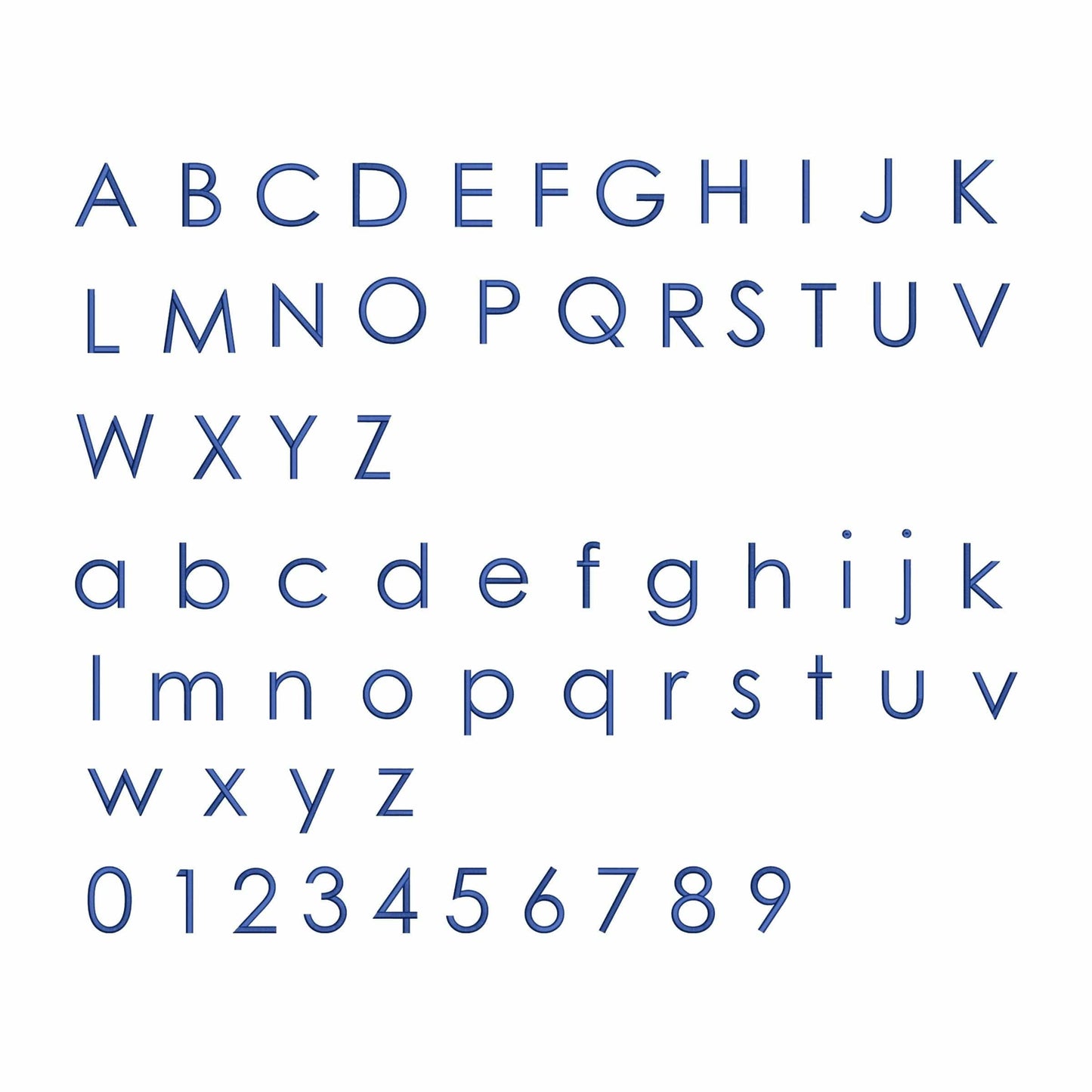 Graphic - Embroidery font