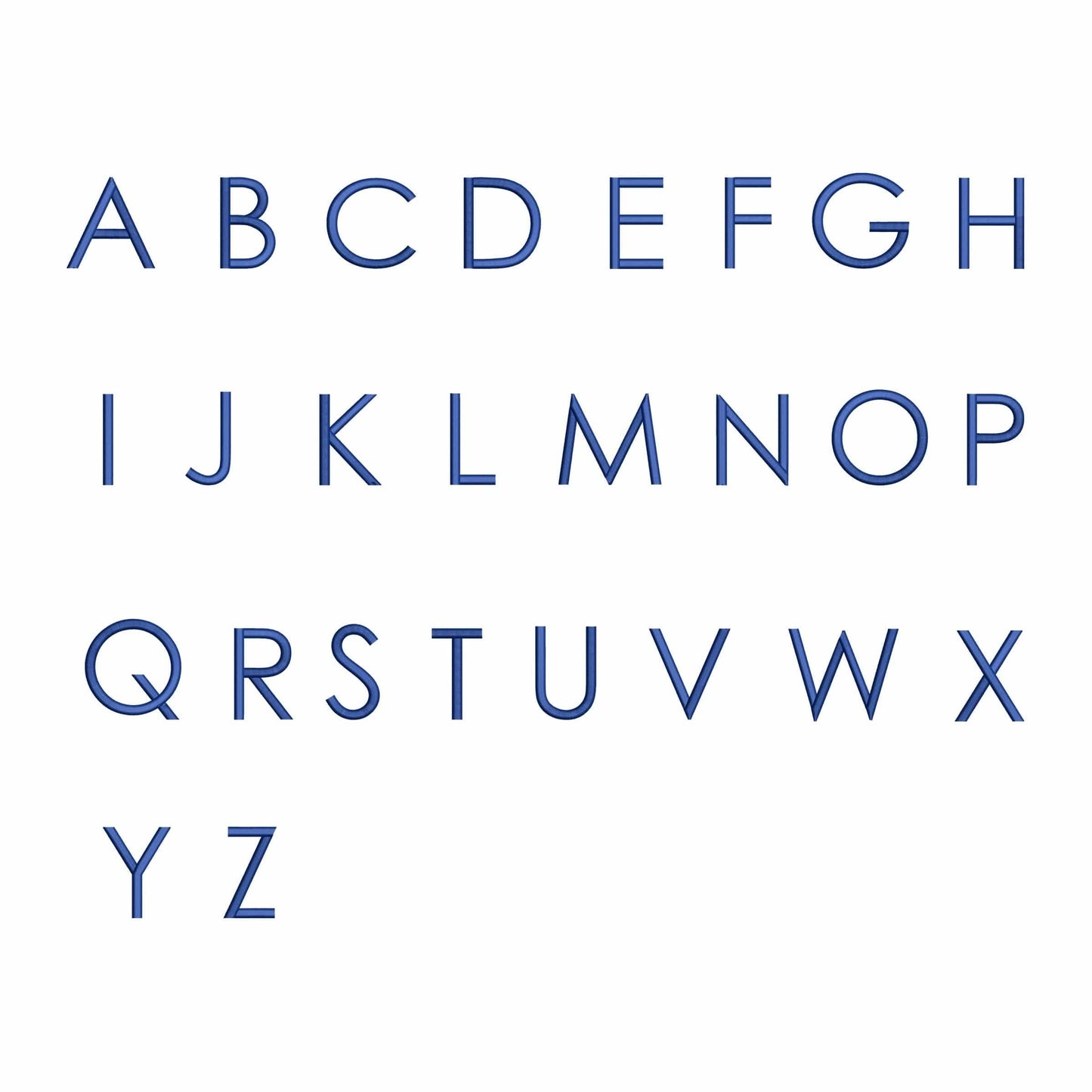 Graphic - Embroidery font