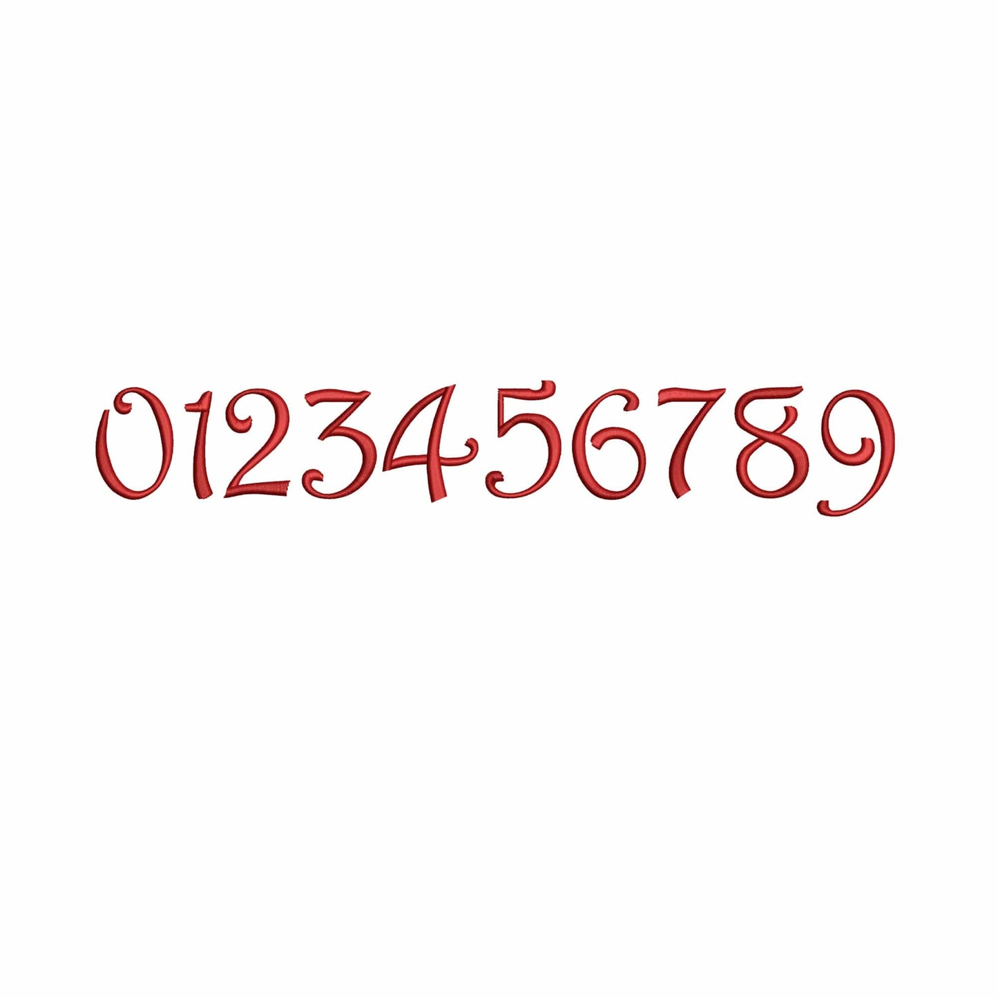 Santa Express - Embroidery font