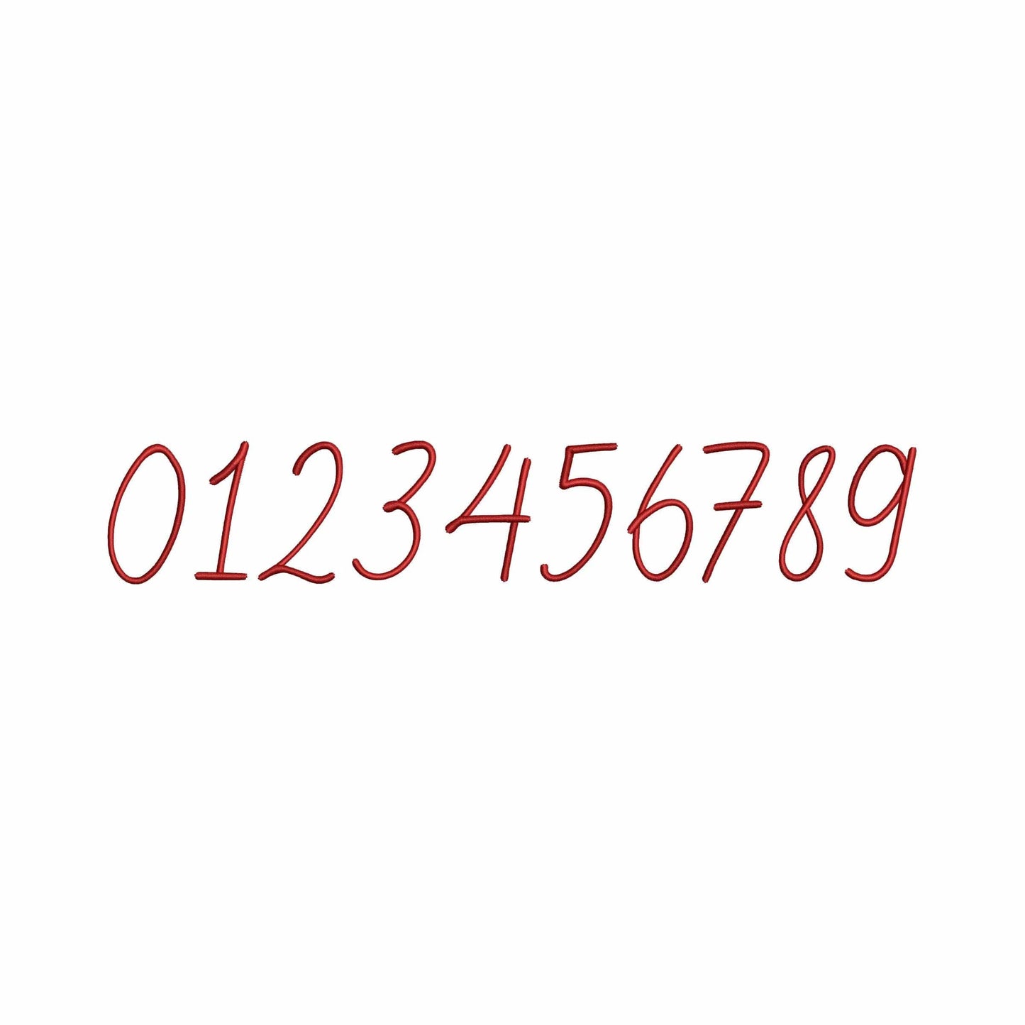 Anabel - Embroidery font