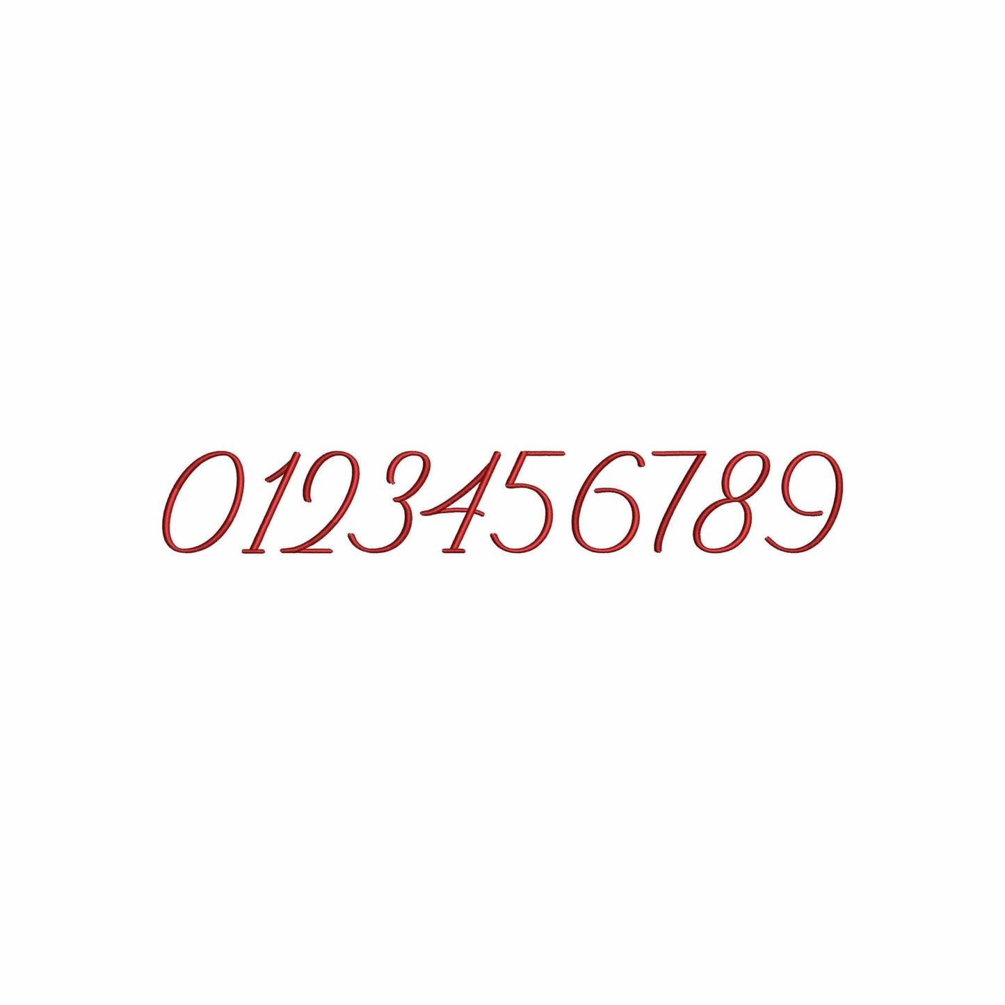 Karen - Embroidery font