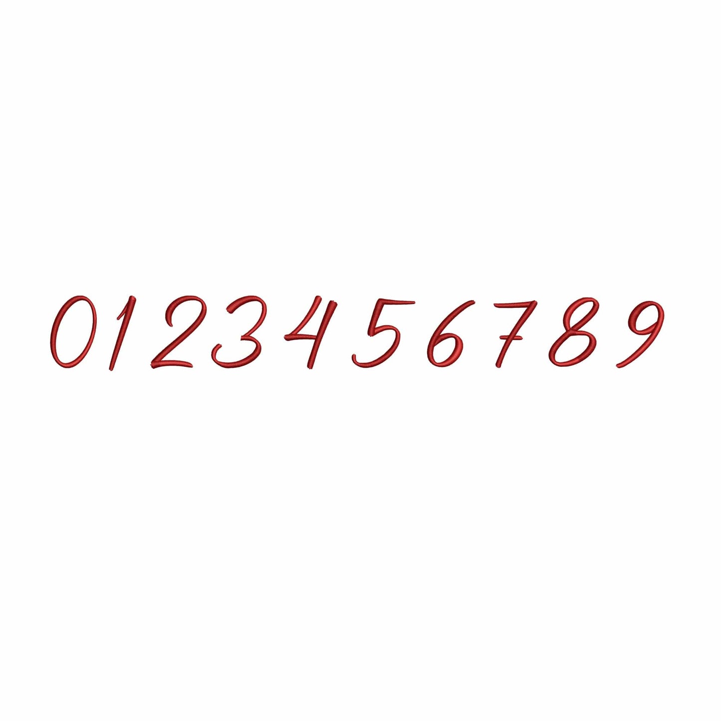 Boheme - Embroidery font