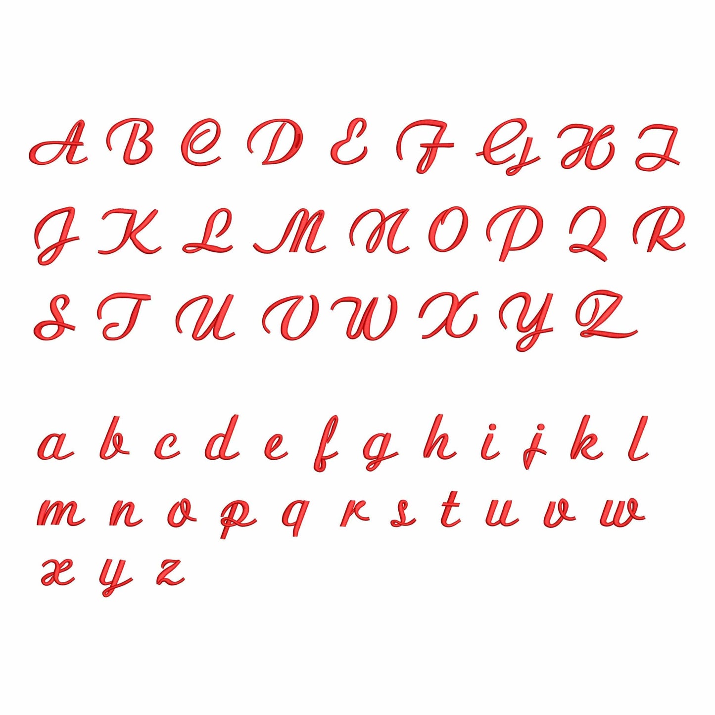 Merry Christmas - Embroidery font