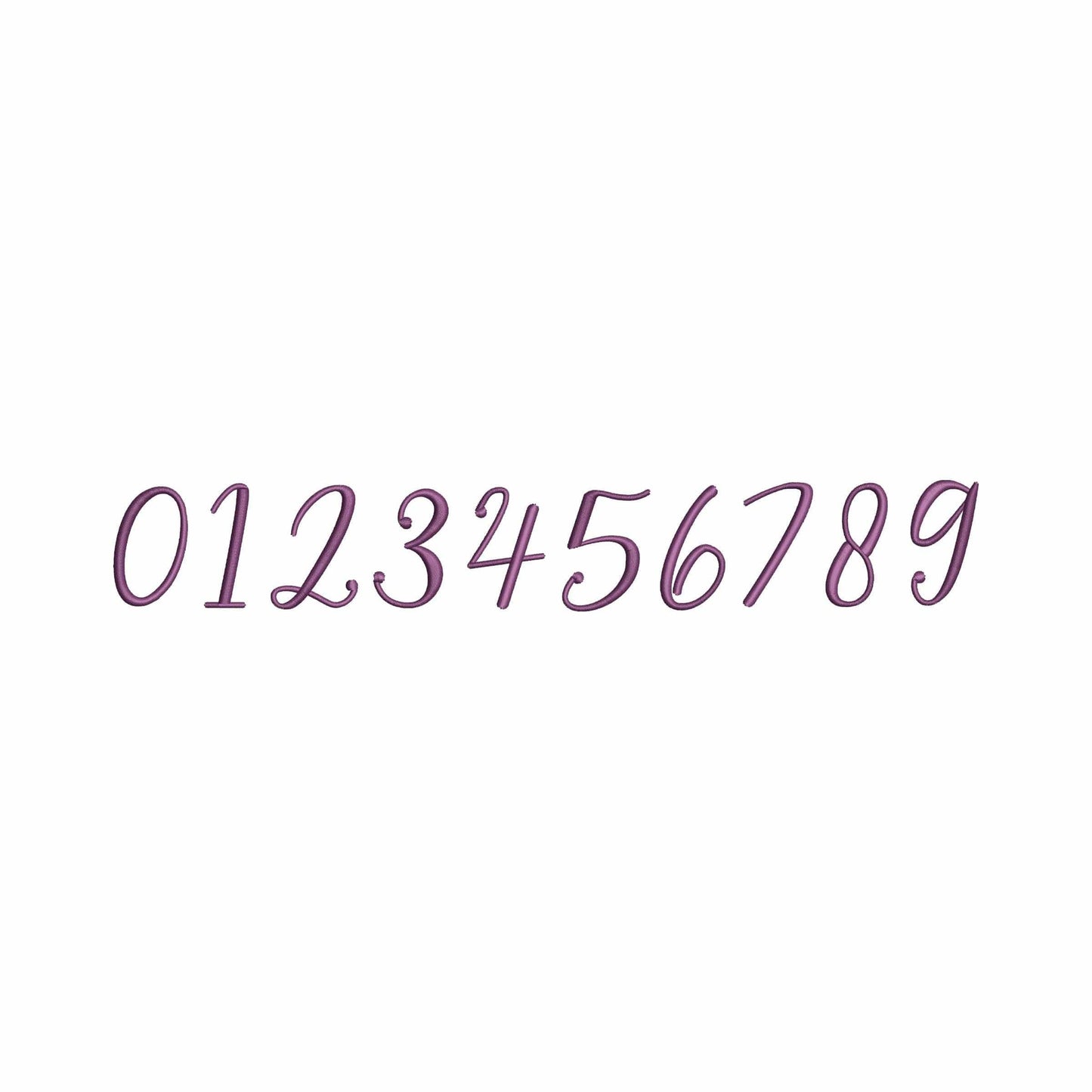 Lovely with tails - Embroidery font