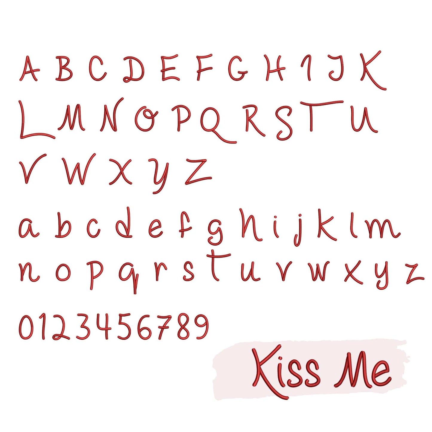 10 Funny embroidery fonts bundle
