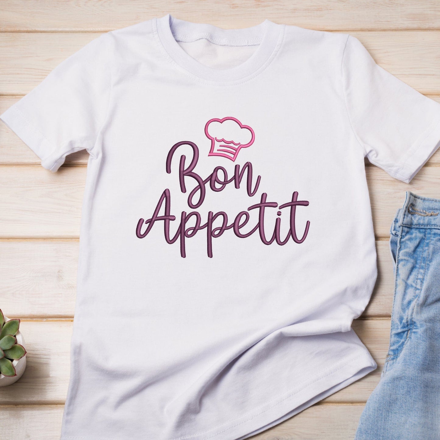 Bon Appetit - Embroidery design