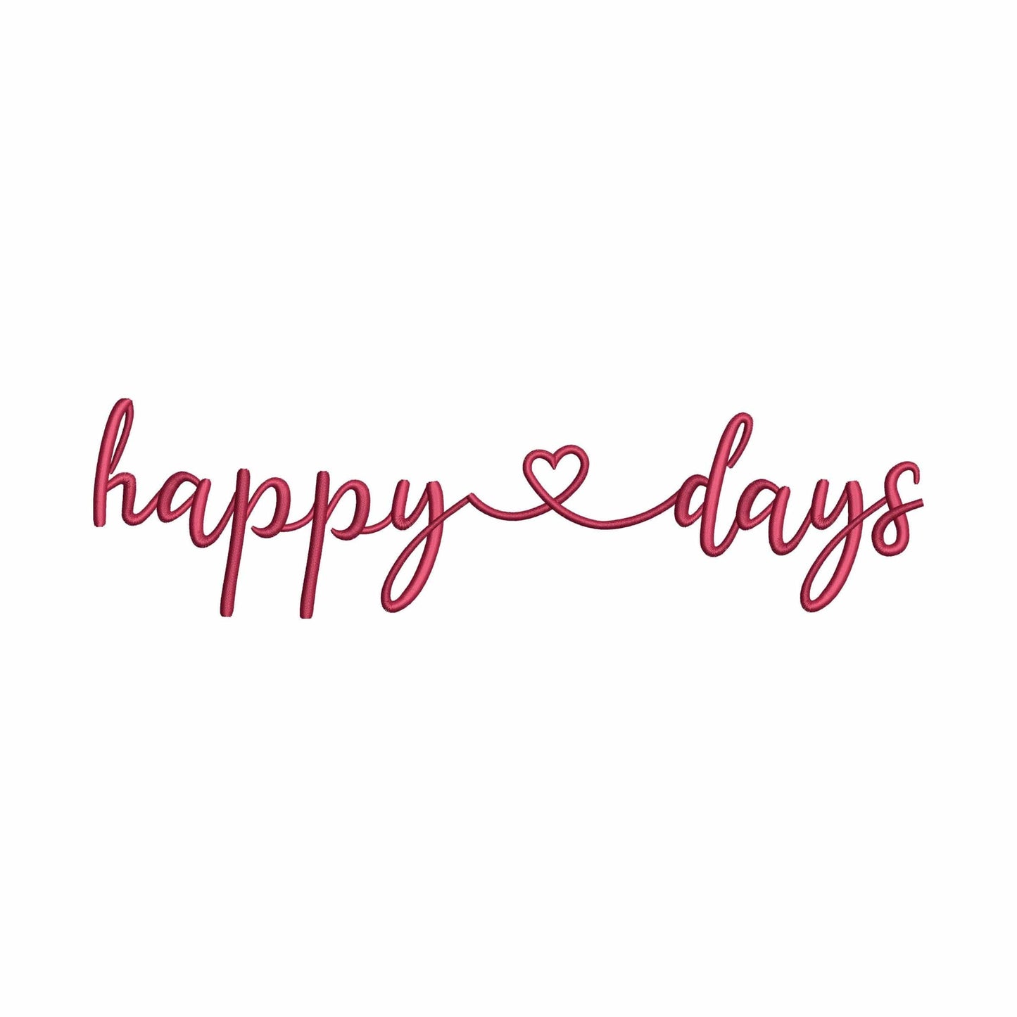 Amelia - Embroidery font