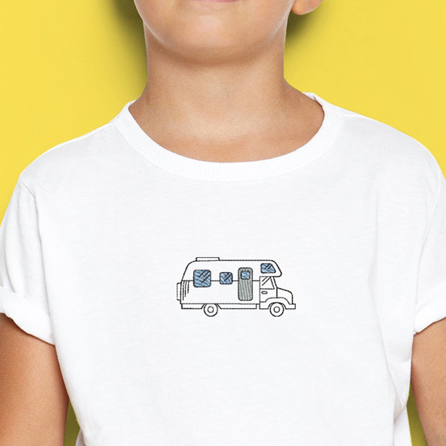 Camper Mini - Embroidery design