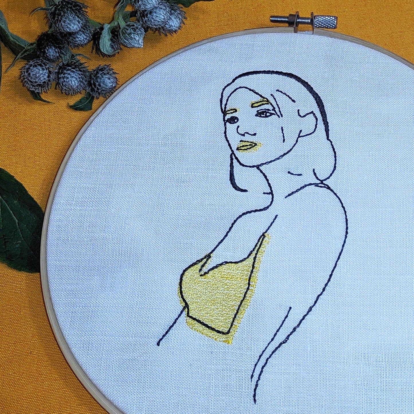 Woman - Embroidery design