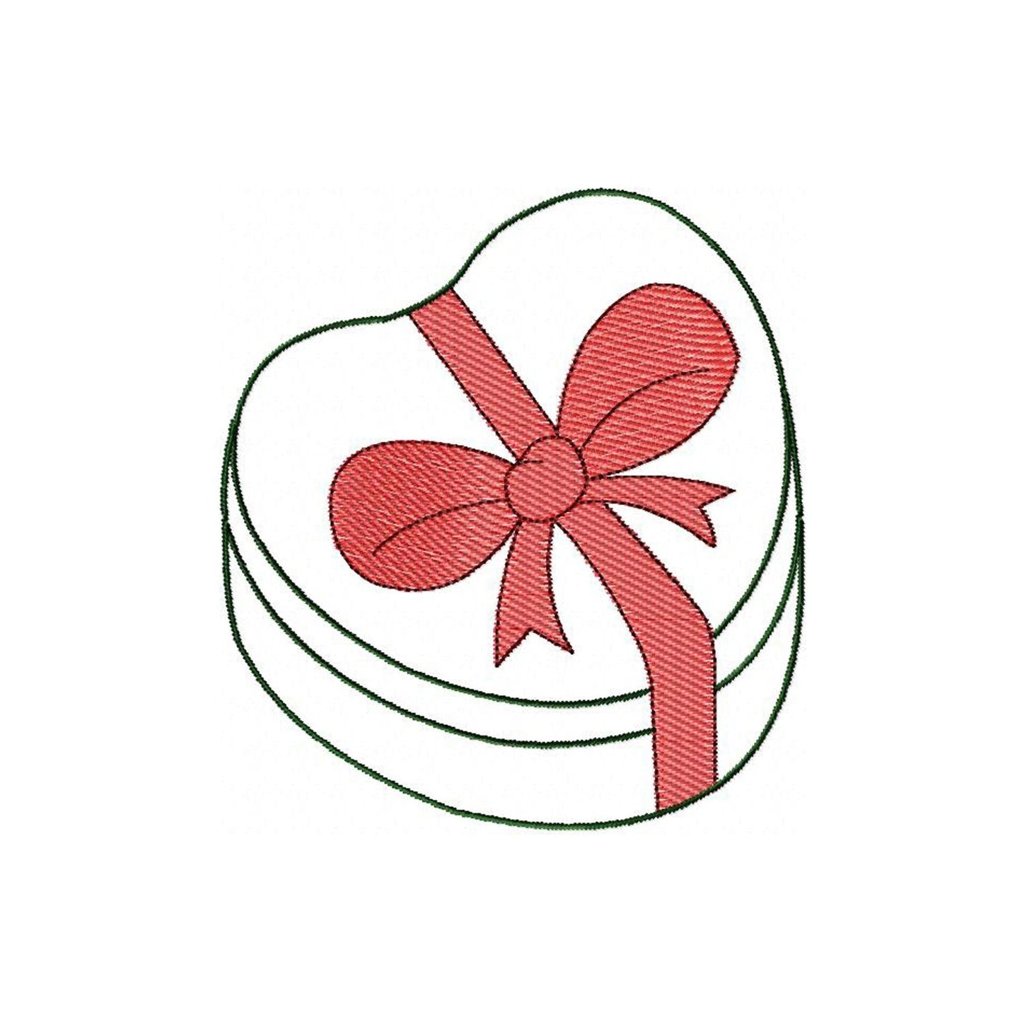 Gift box - Embroidery design
