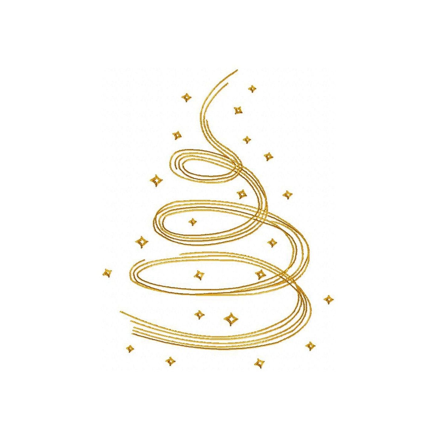 Abstract tree - Embroidery design