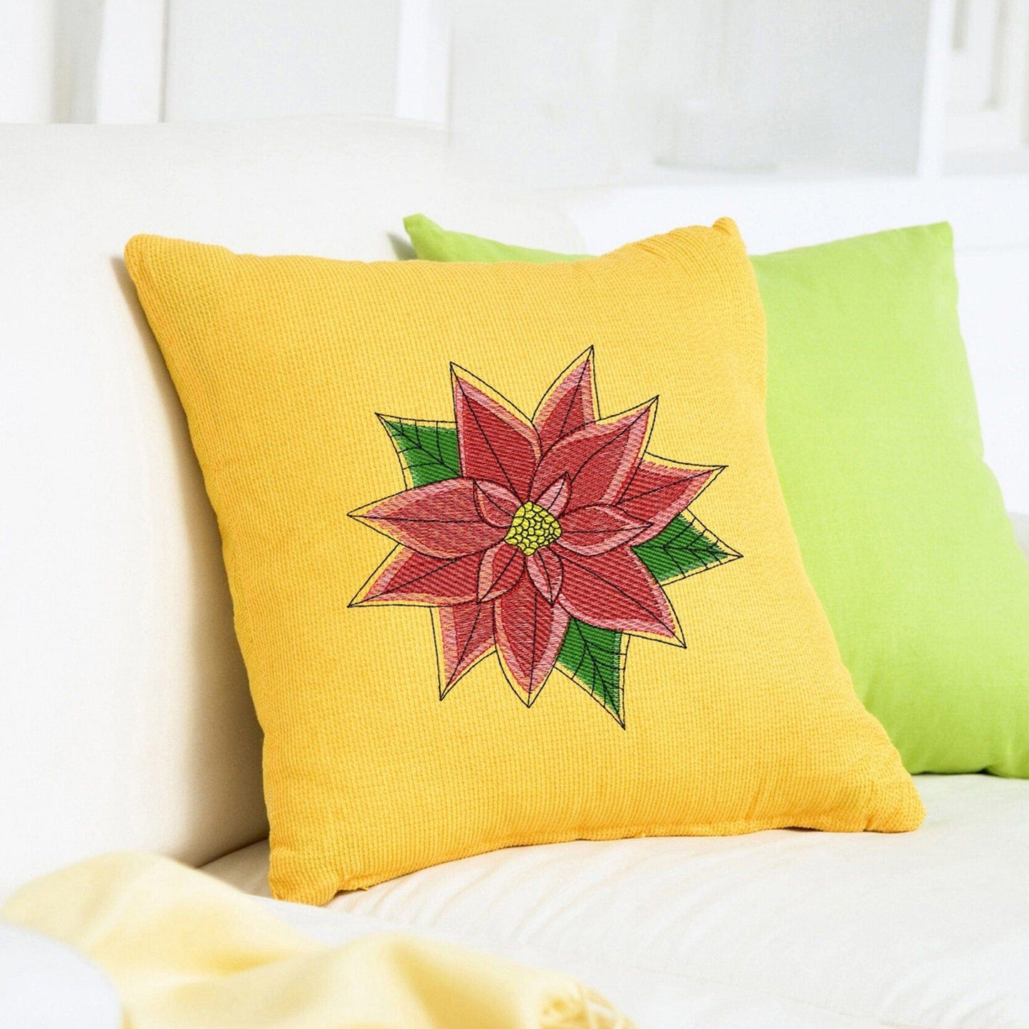 Poinsettia - Embroidery design