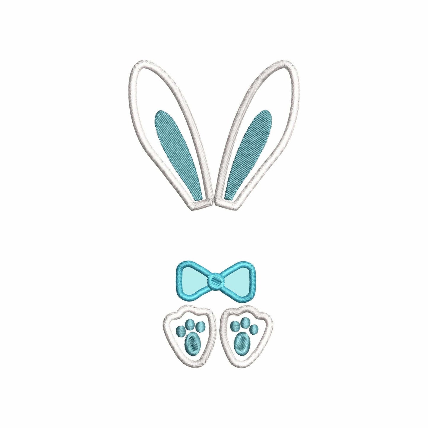 Bunny - Applique embroidery design
