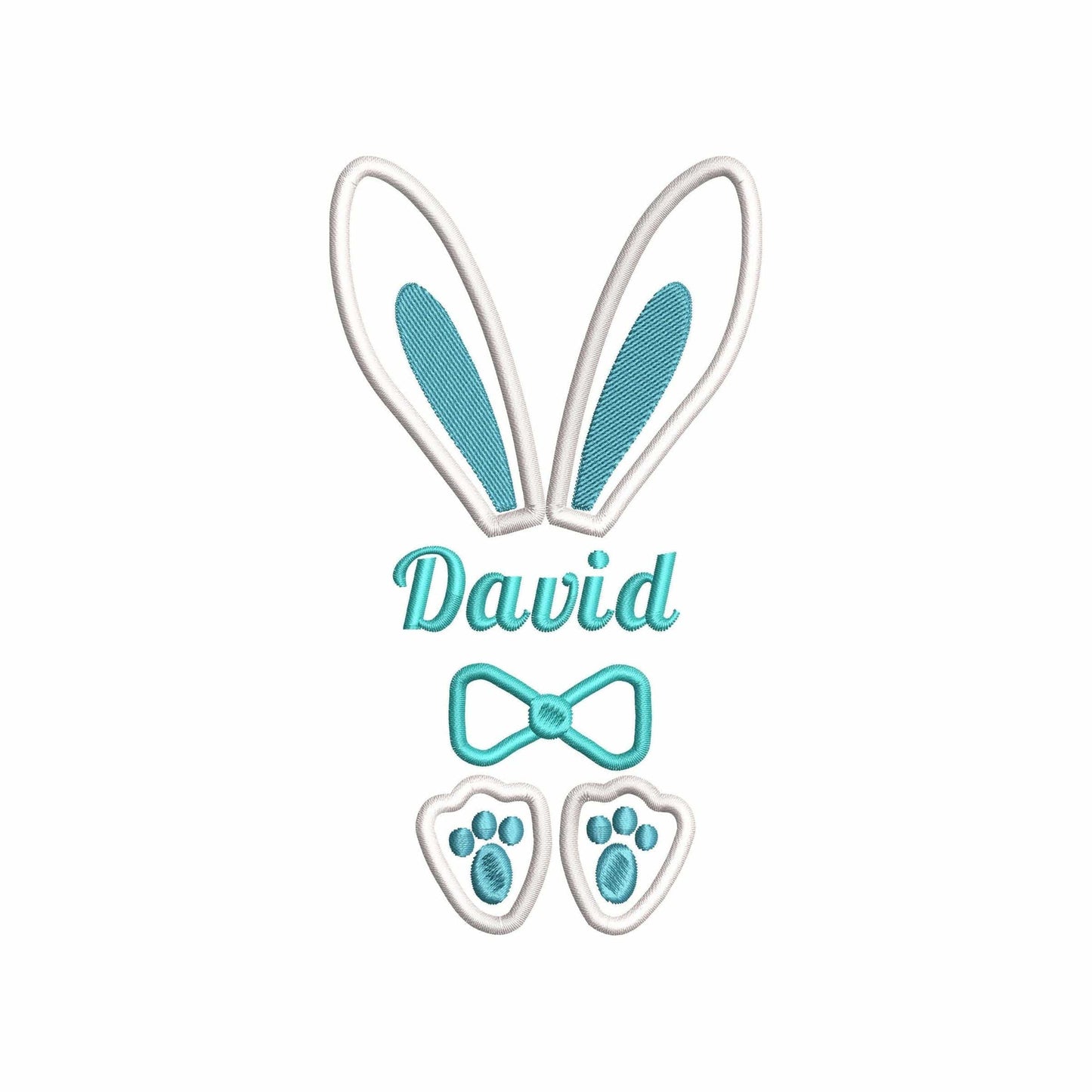 Bunny - Applique embroidery design