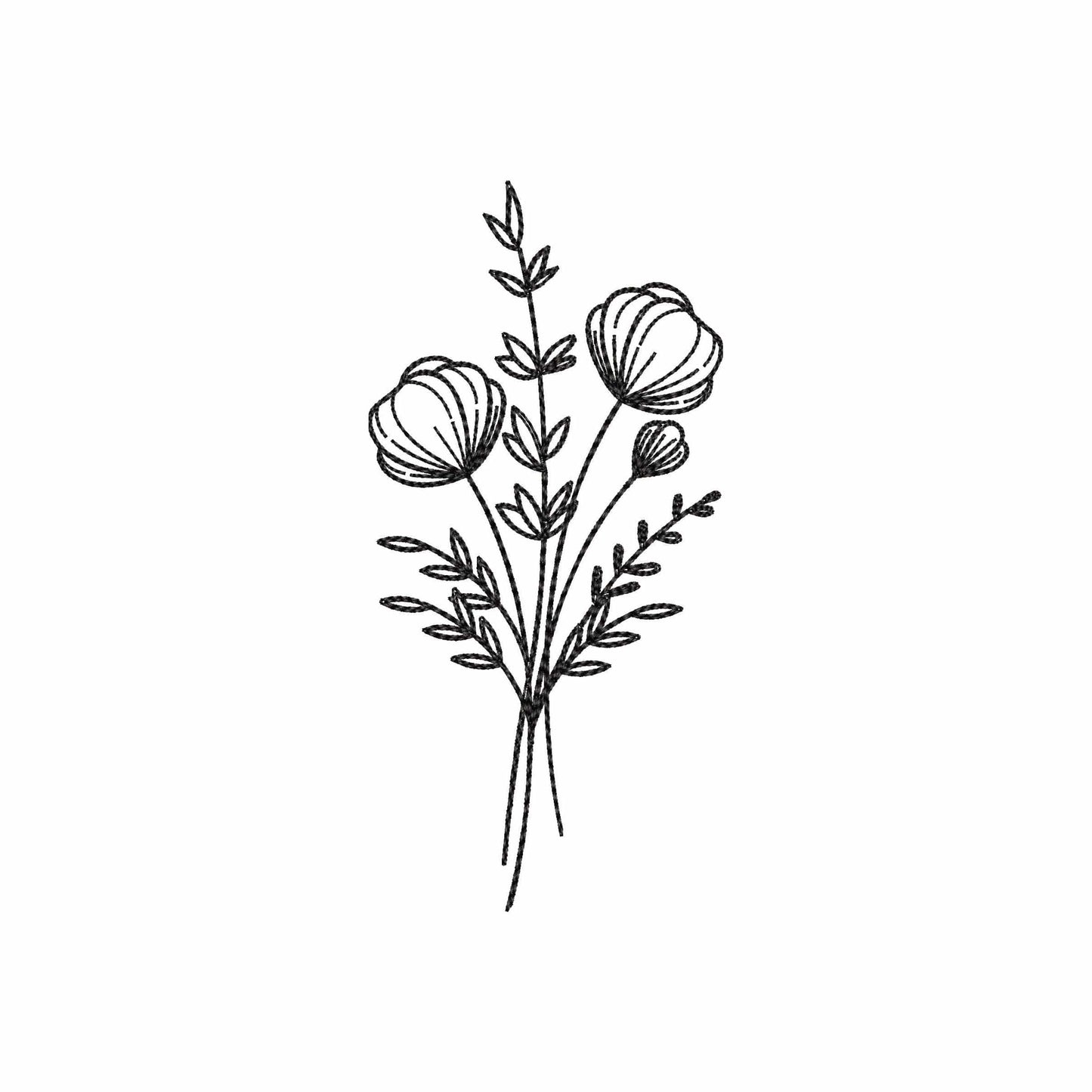 Flower - Embroidery design