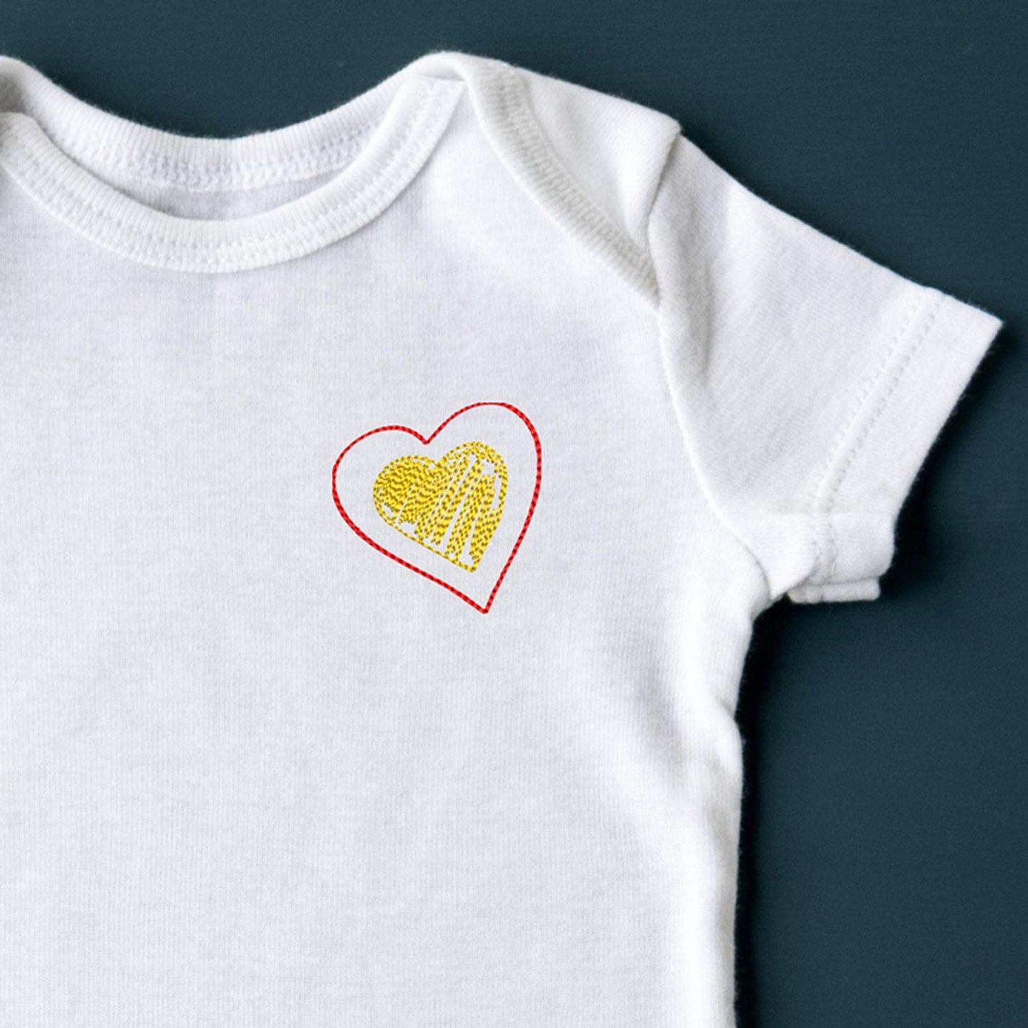 Heart Mini - Embroidery design