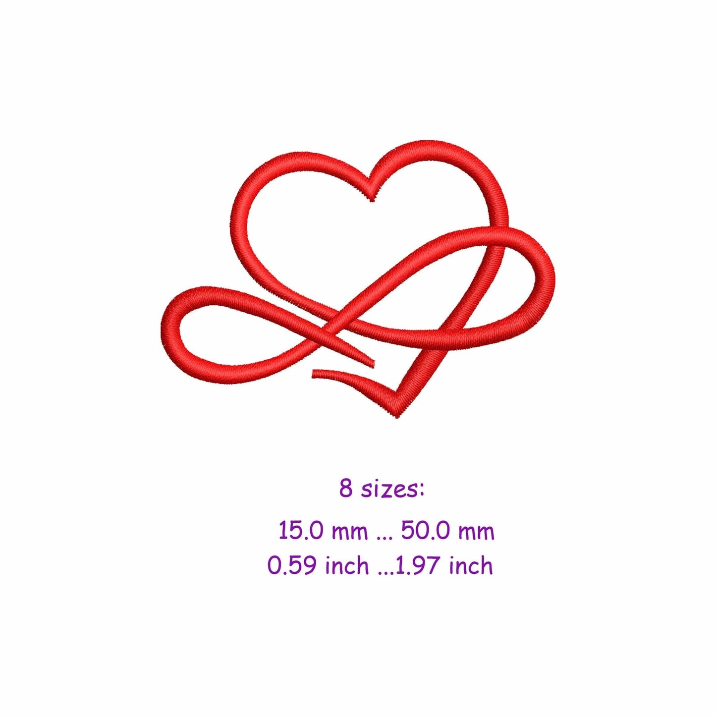Heart Mini - Embroidery design