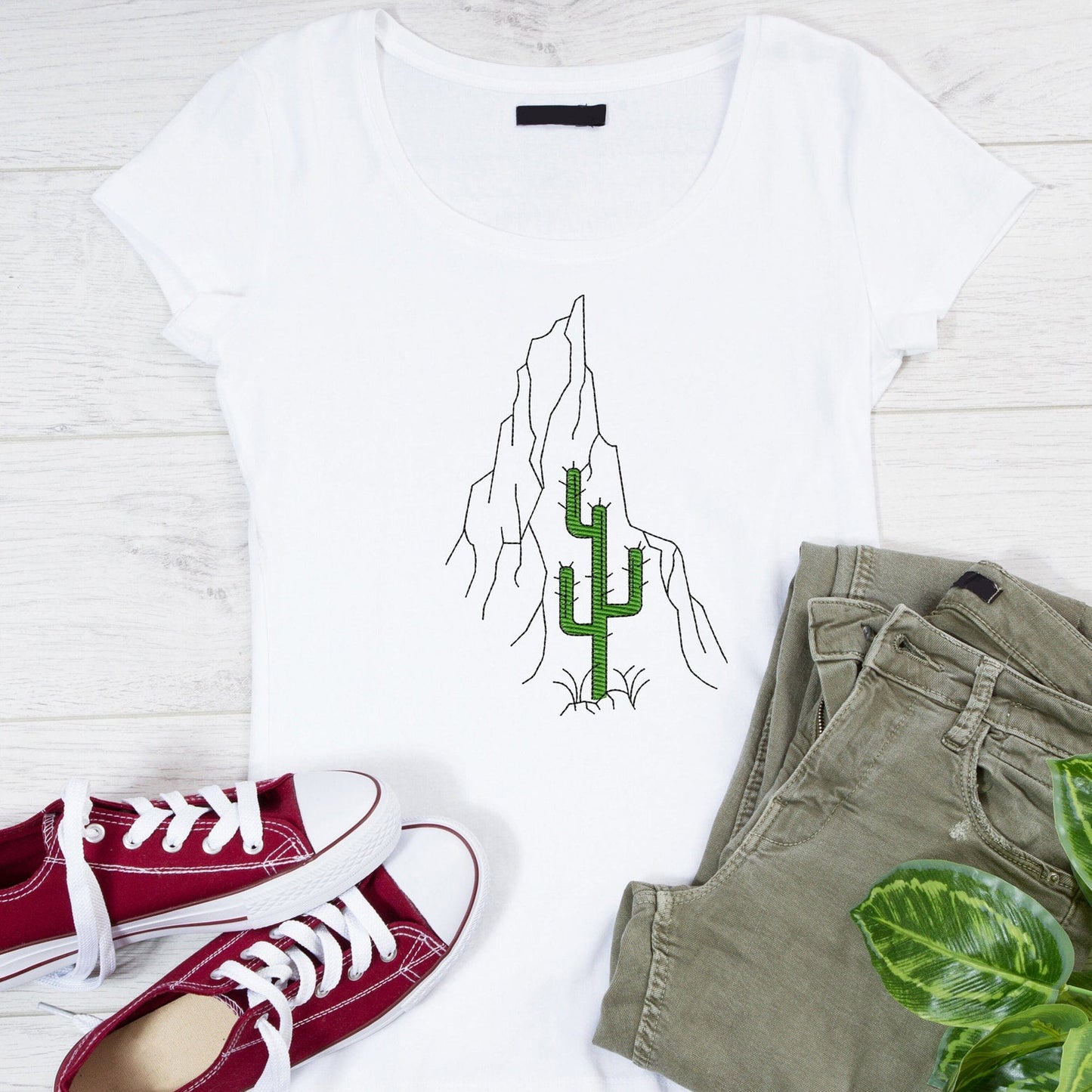 Cactus - Embroidery design