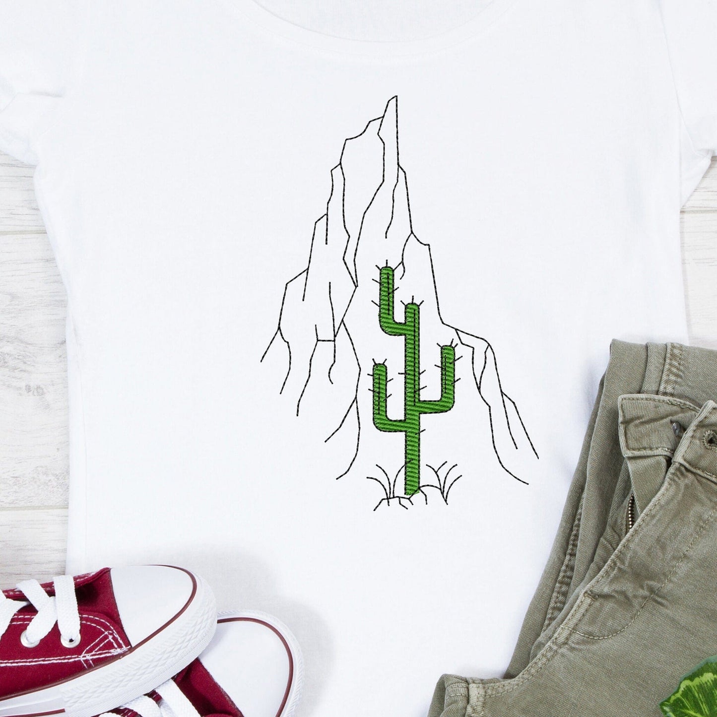 Cactus - Embroidery design