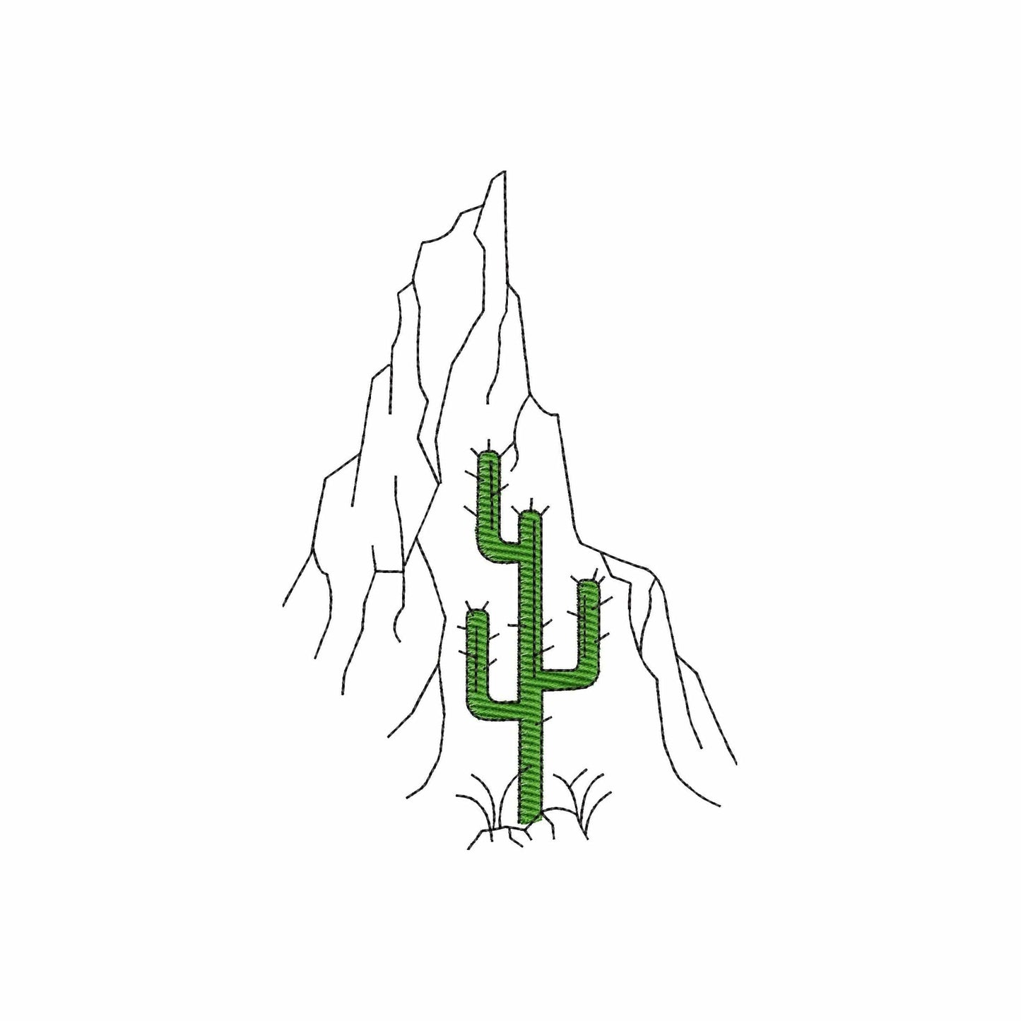 Cactus - Embroidery design
