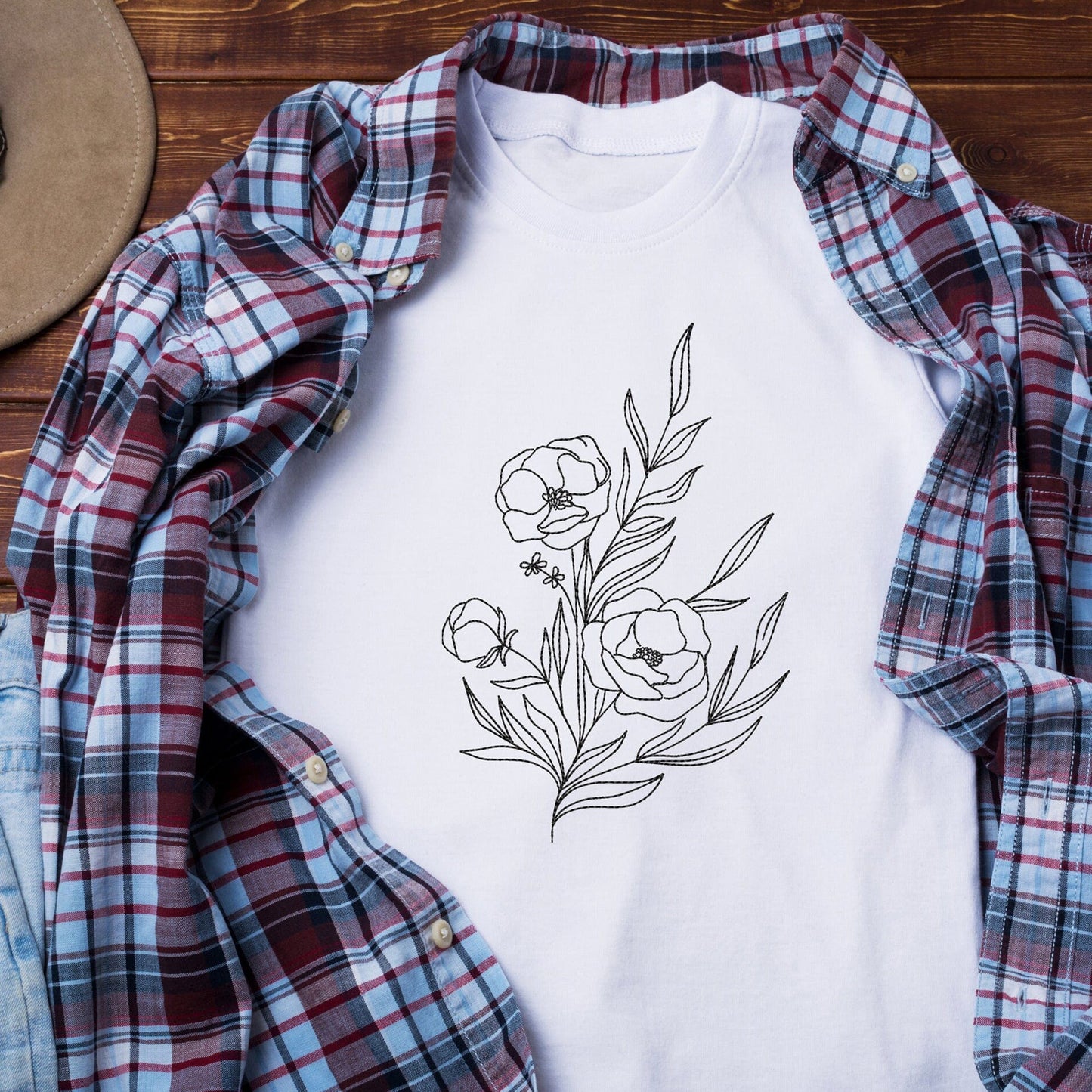Free Flower Embroidery design