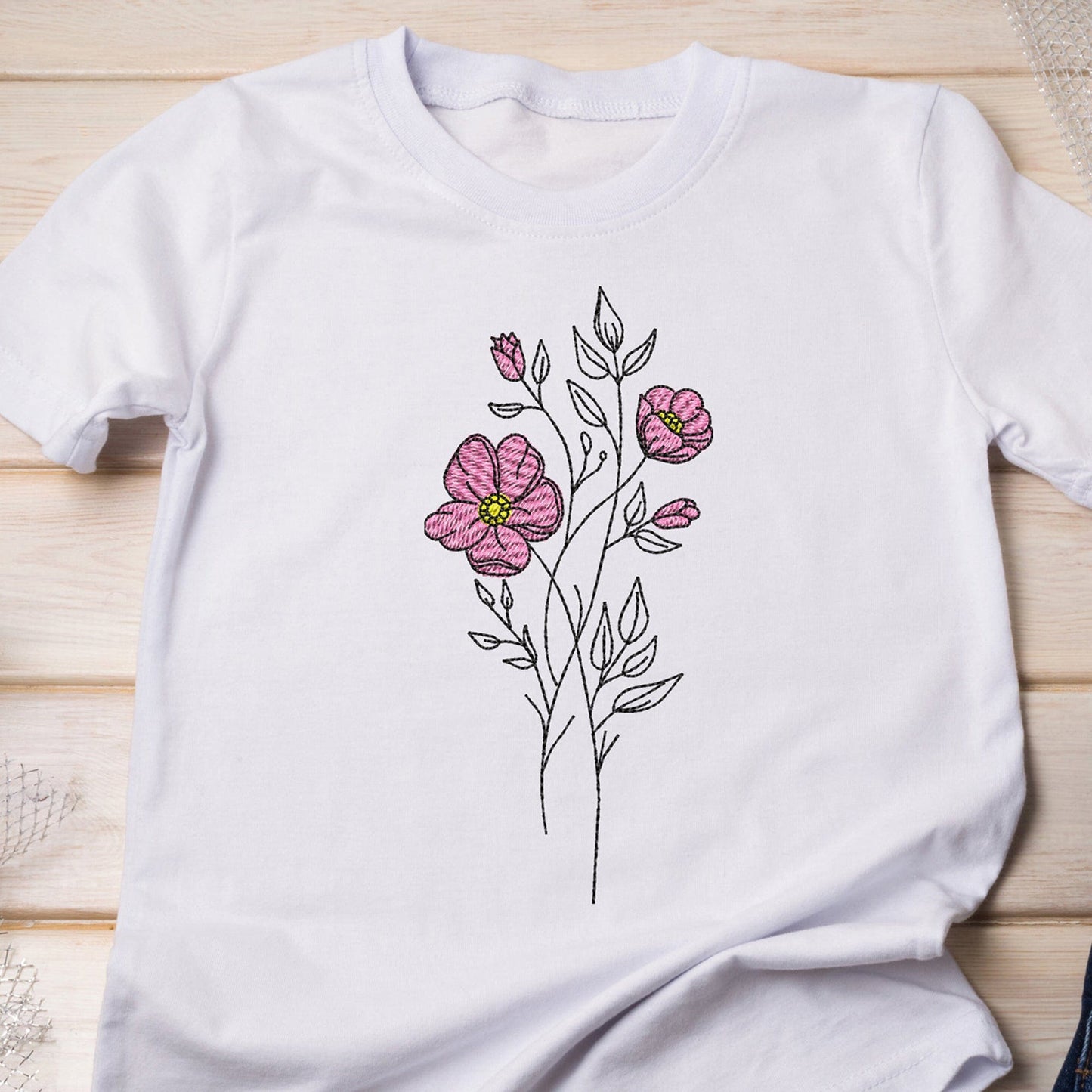 Flower - Embroidery design
