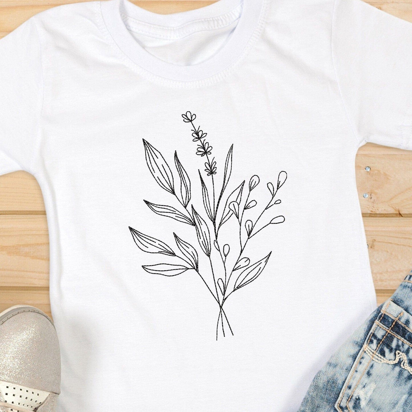 Floral bouquet - Embroidery design