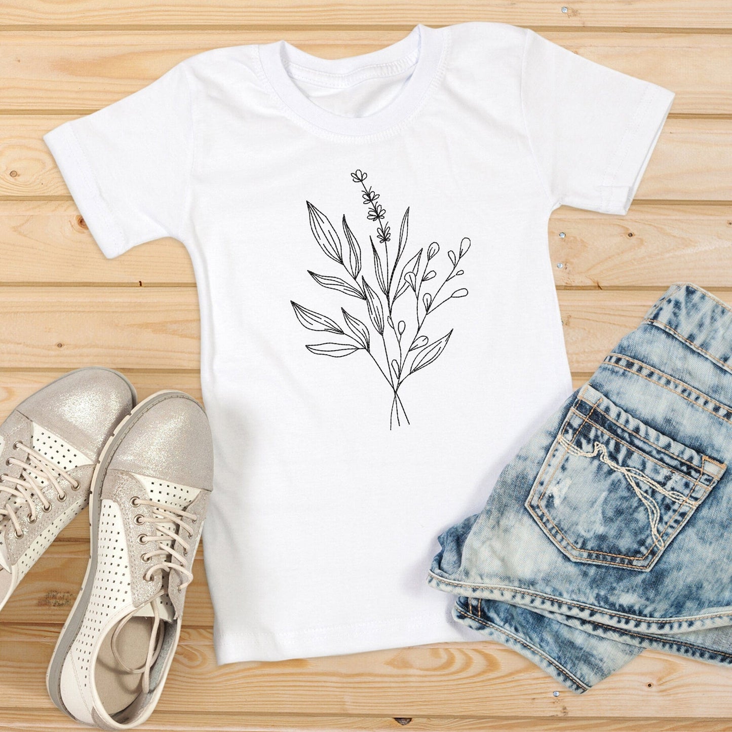 Floral bouquet - Embroidery design
