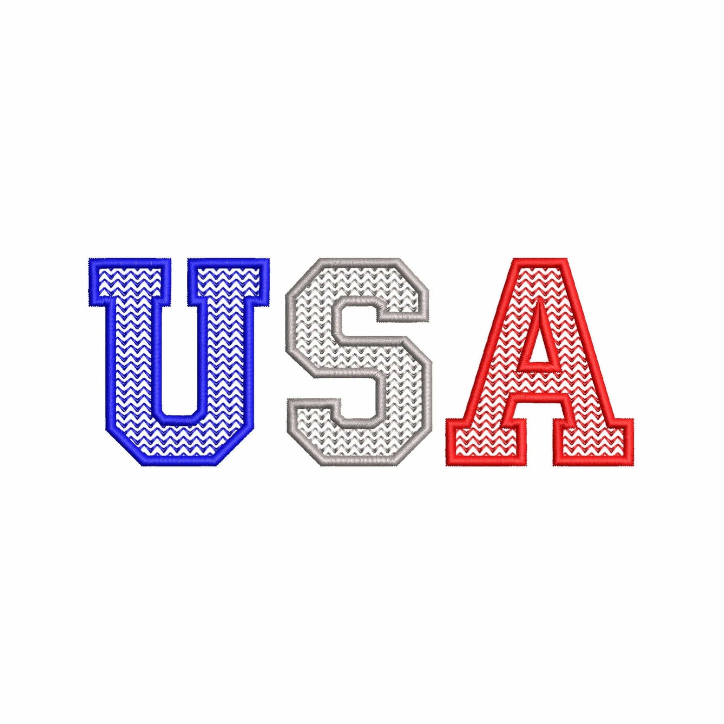 USA - Embroidery design