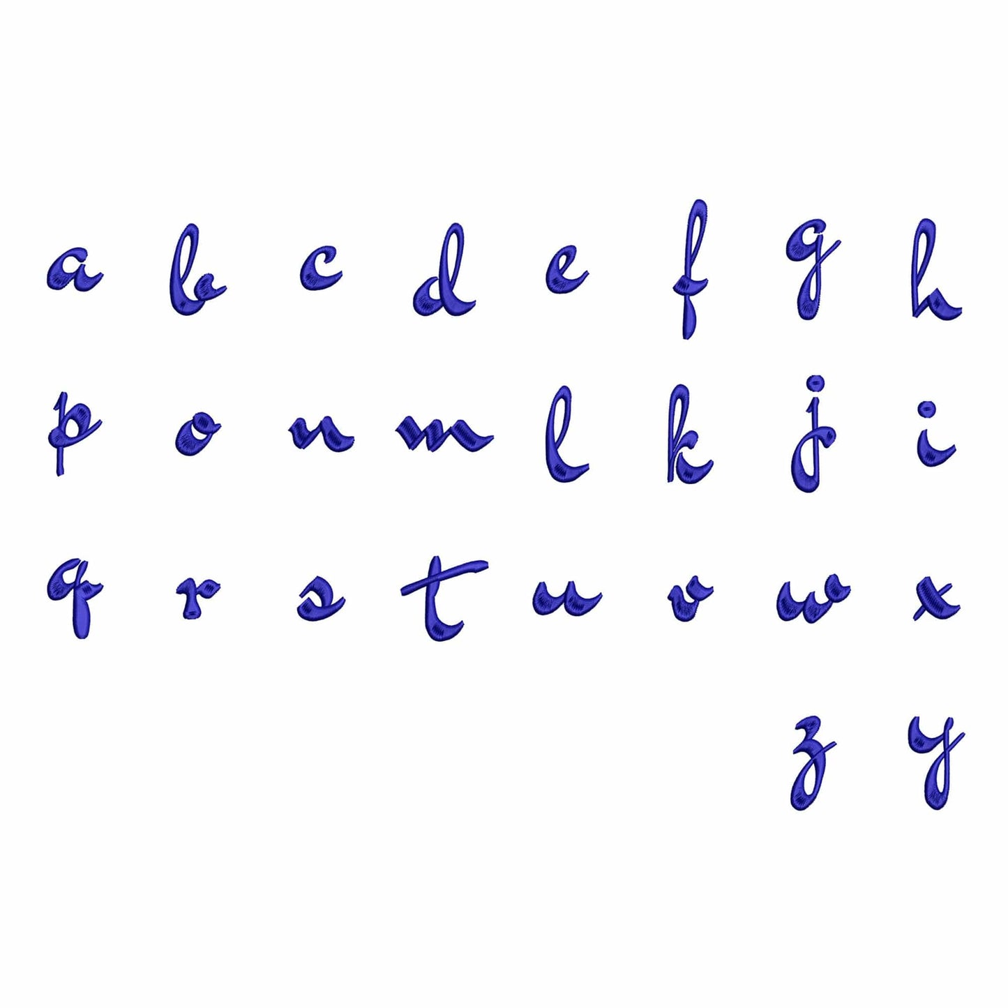 Wild - Embroidery font