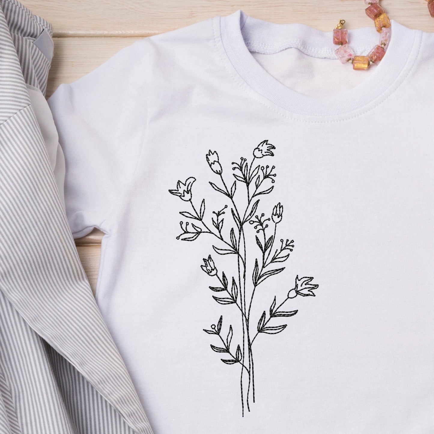 Wild flower - Embroidery design