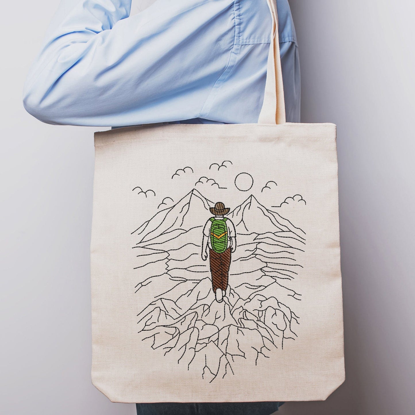 Mountain Adventure - Embroidery design