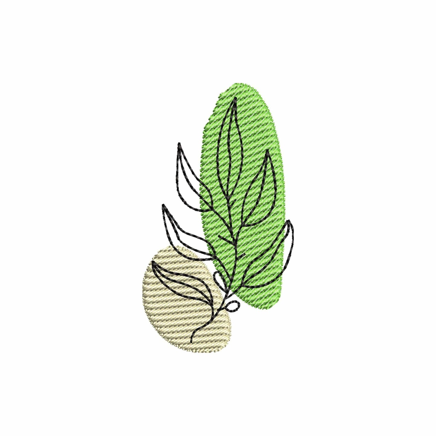 Floral mini - Embroidery design
