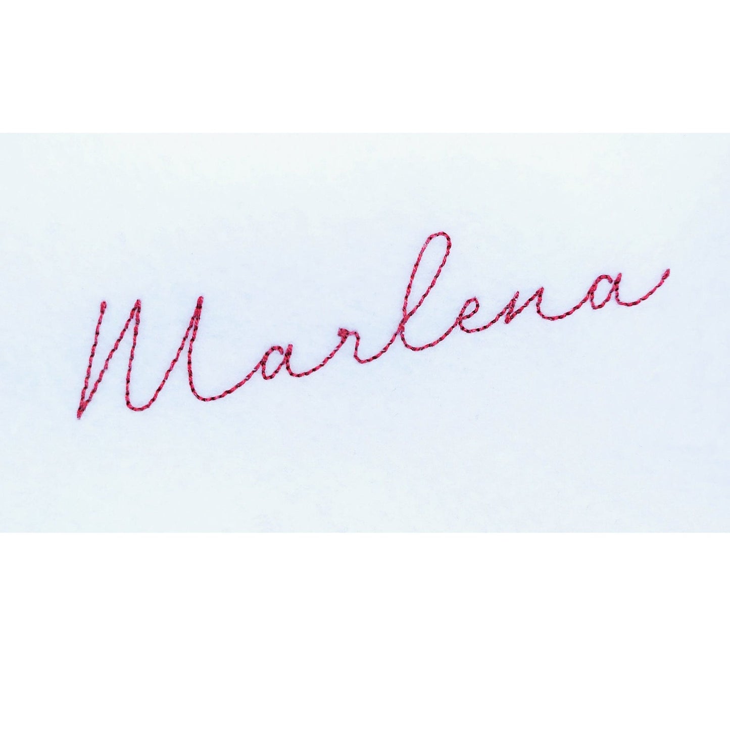 Marlena - Bean stitch Embroidery font