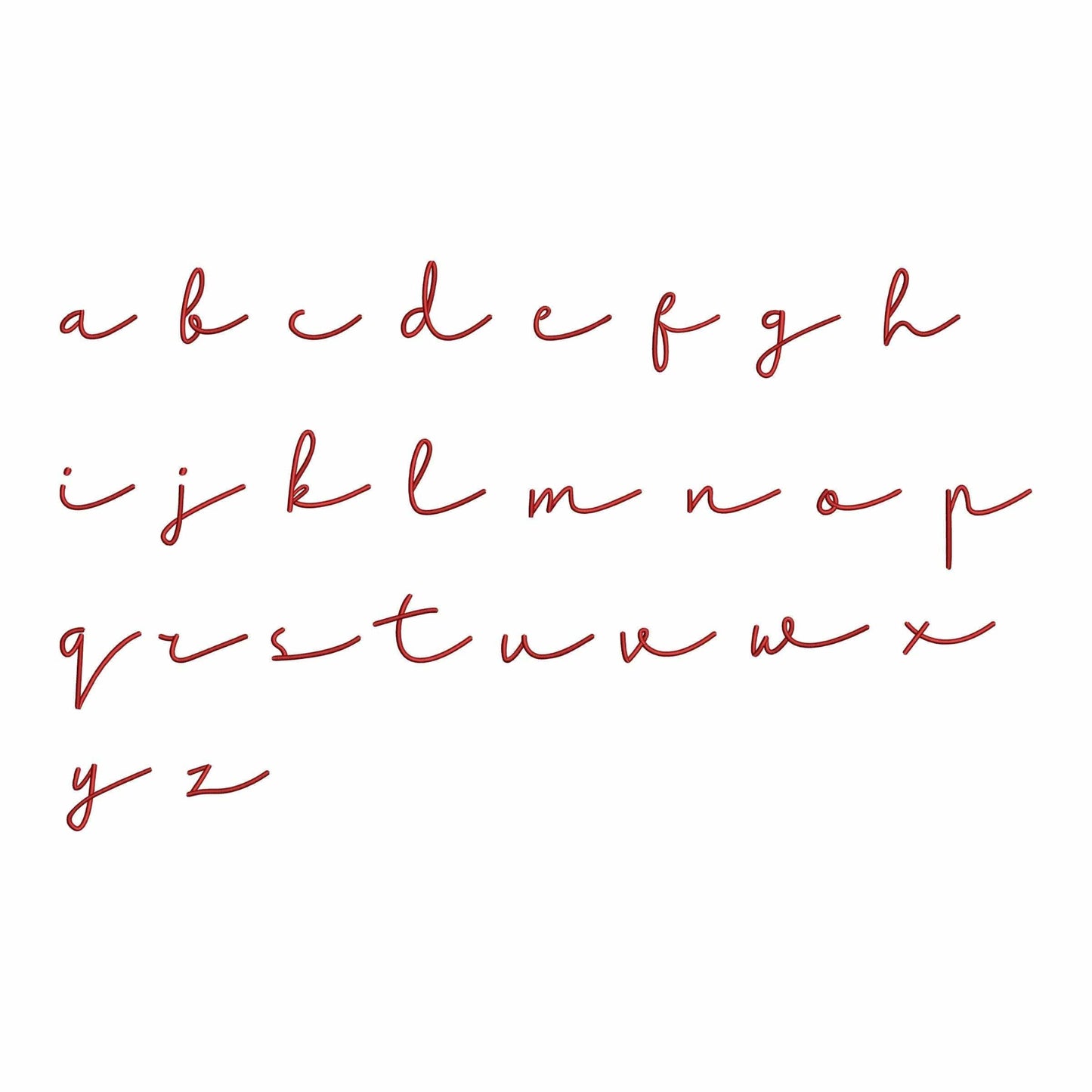 Dalla - Embroidery font