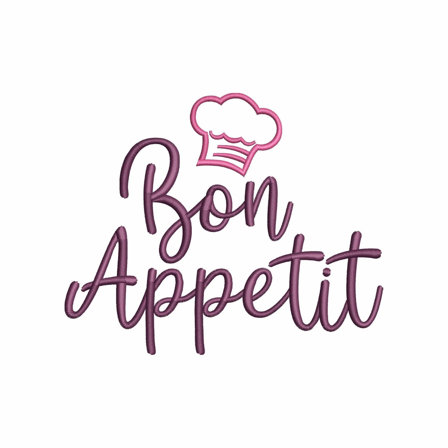 Bon Appetit - Embroidery design