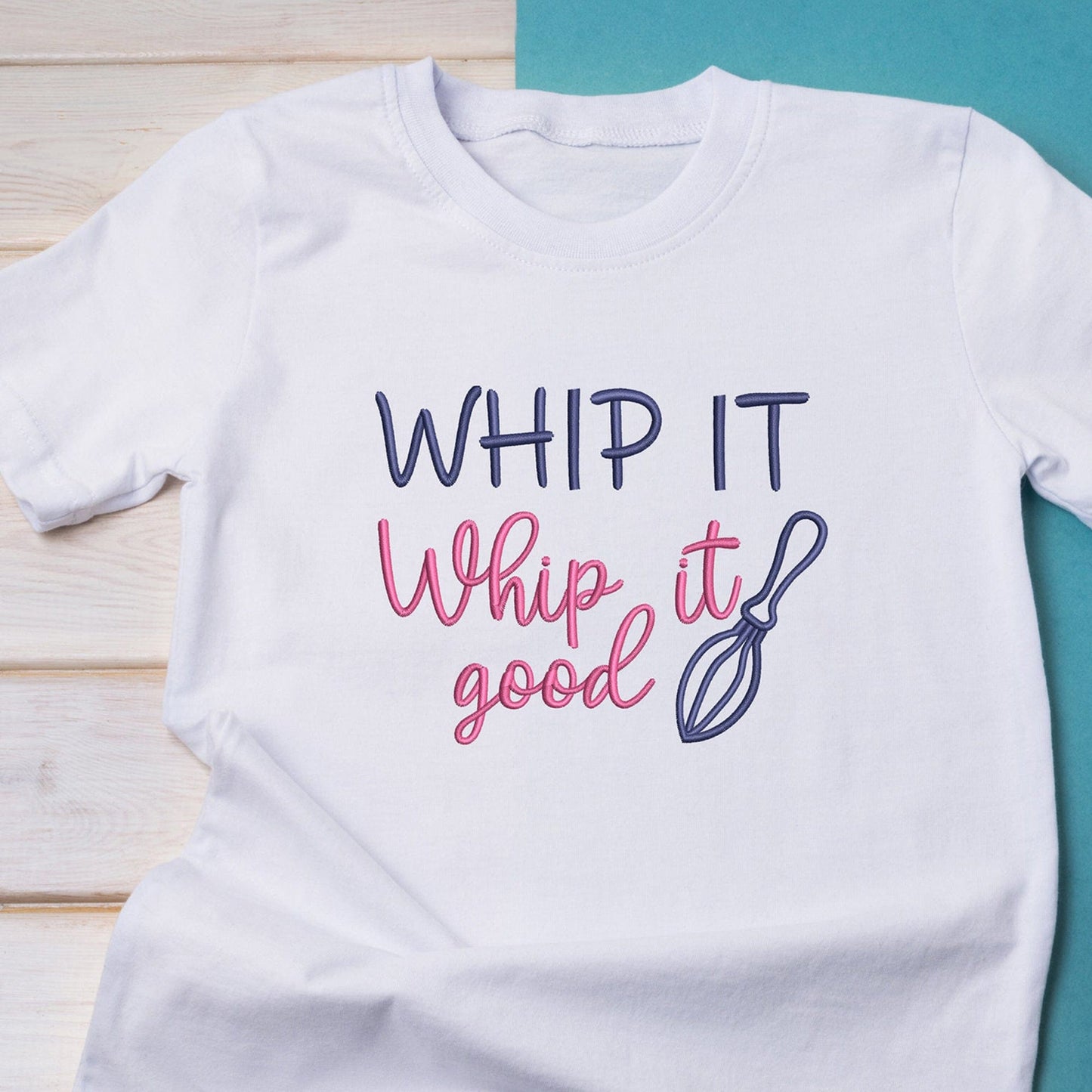 Whip it good - Embroidery design