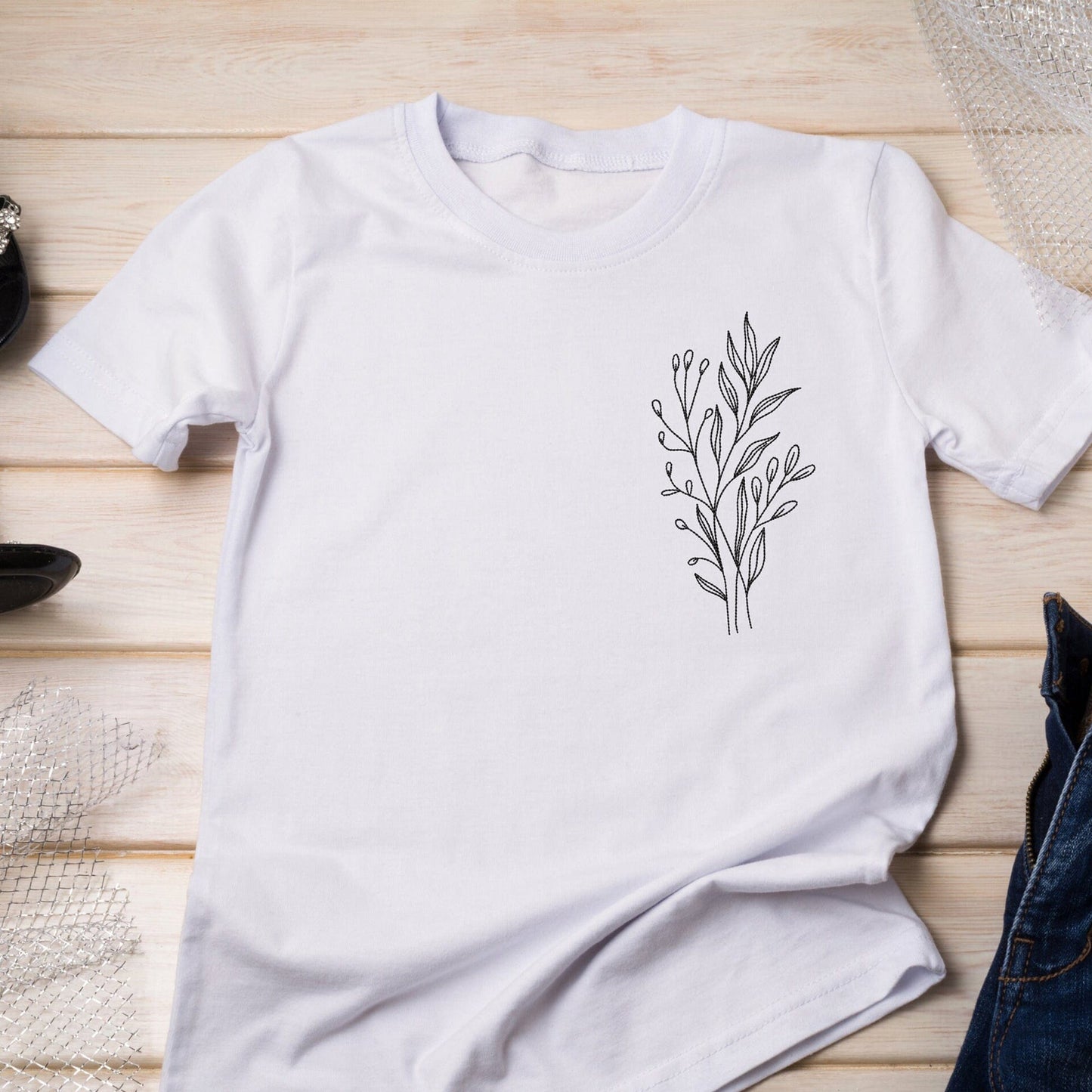 Wild flower - Embroidery design