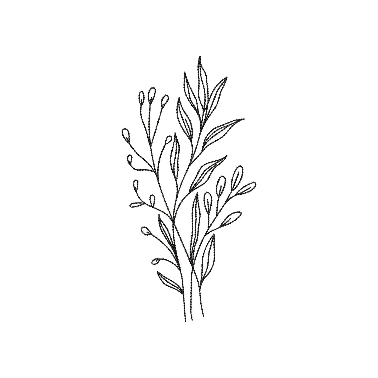 Wild flower - Embroidery design