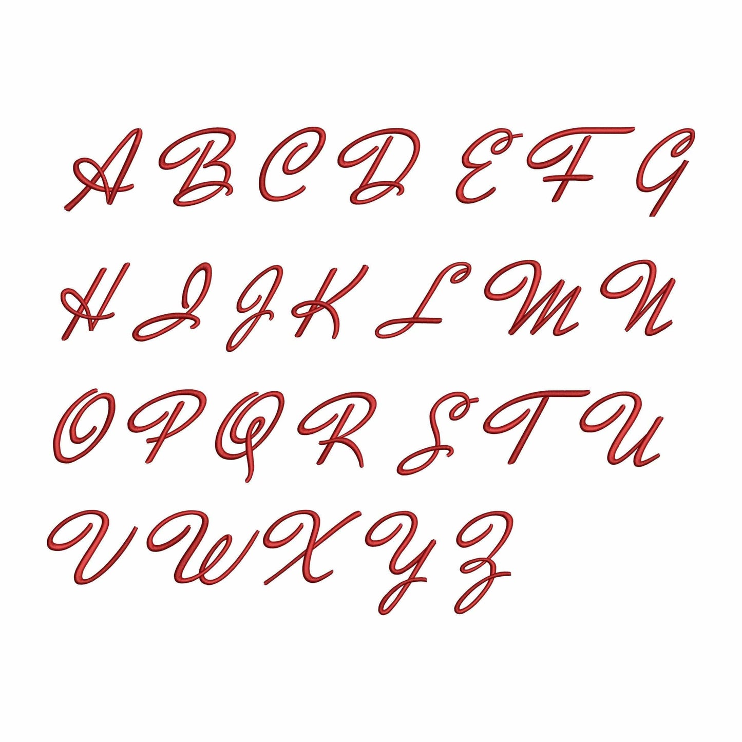 Beatrice - Embroidery font