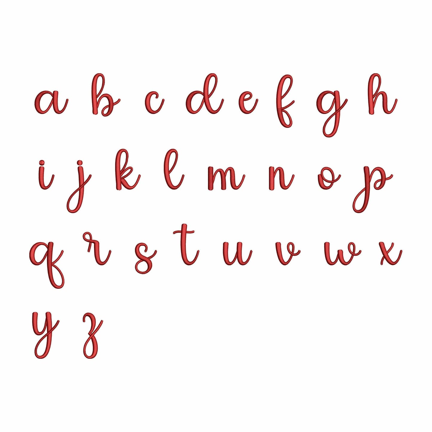 Be mine - Embroidery font