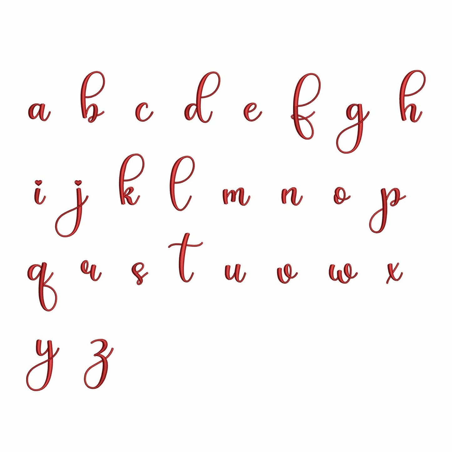 Mielie - Embroidery font
