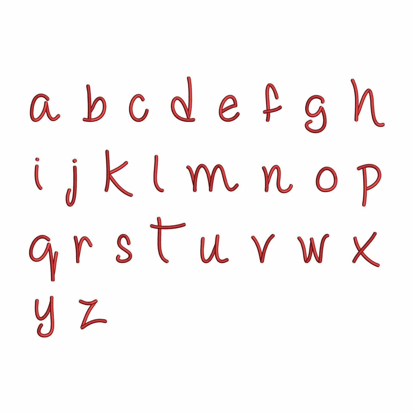 Kiss Me - Embroidery font
