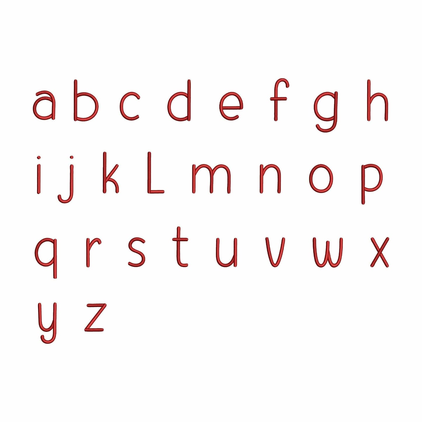 Farmland - Farmhouse embroidery font