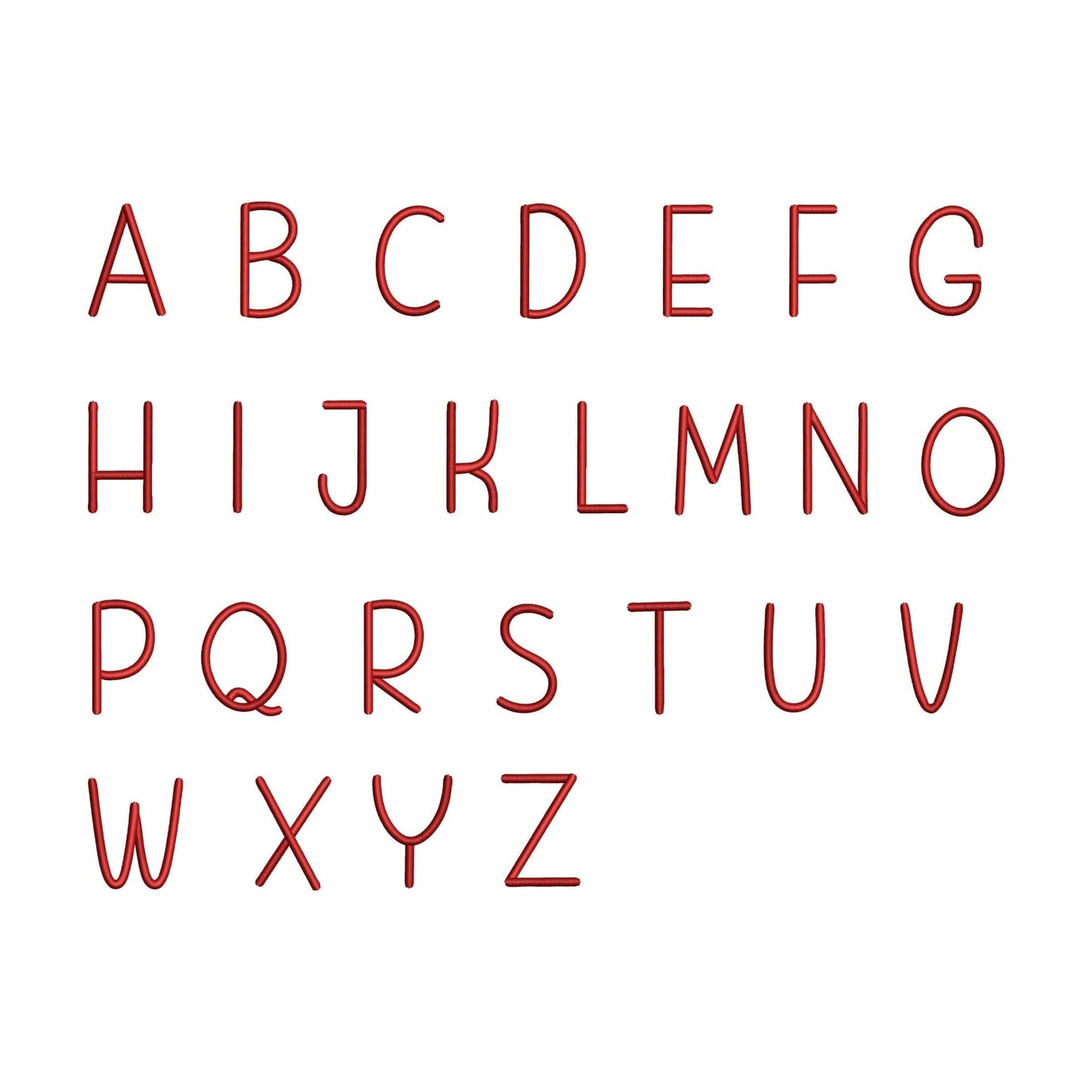 Farmland - Farmhouse embroidery font