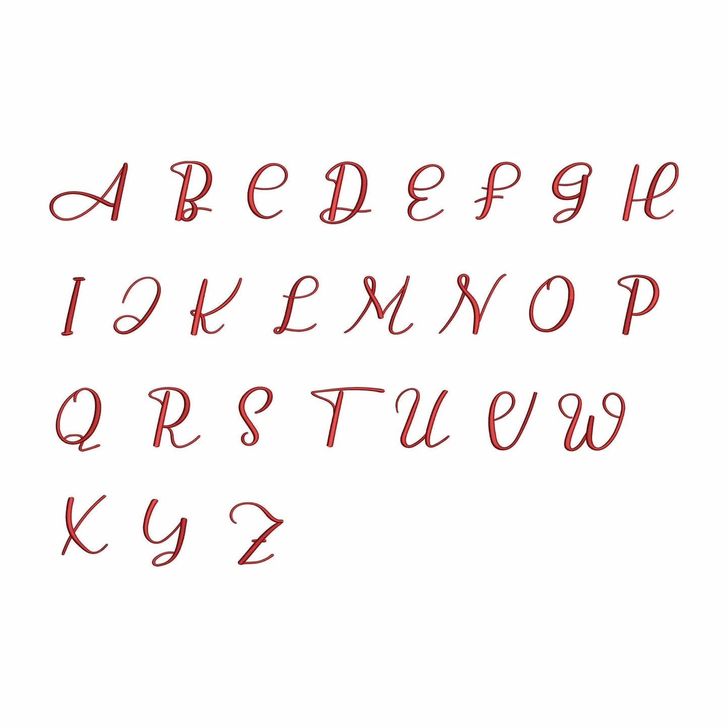 Honey - Embroidery font