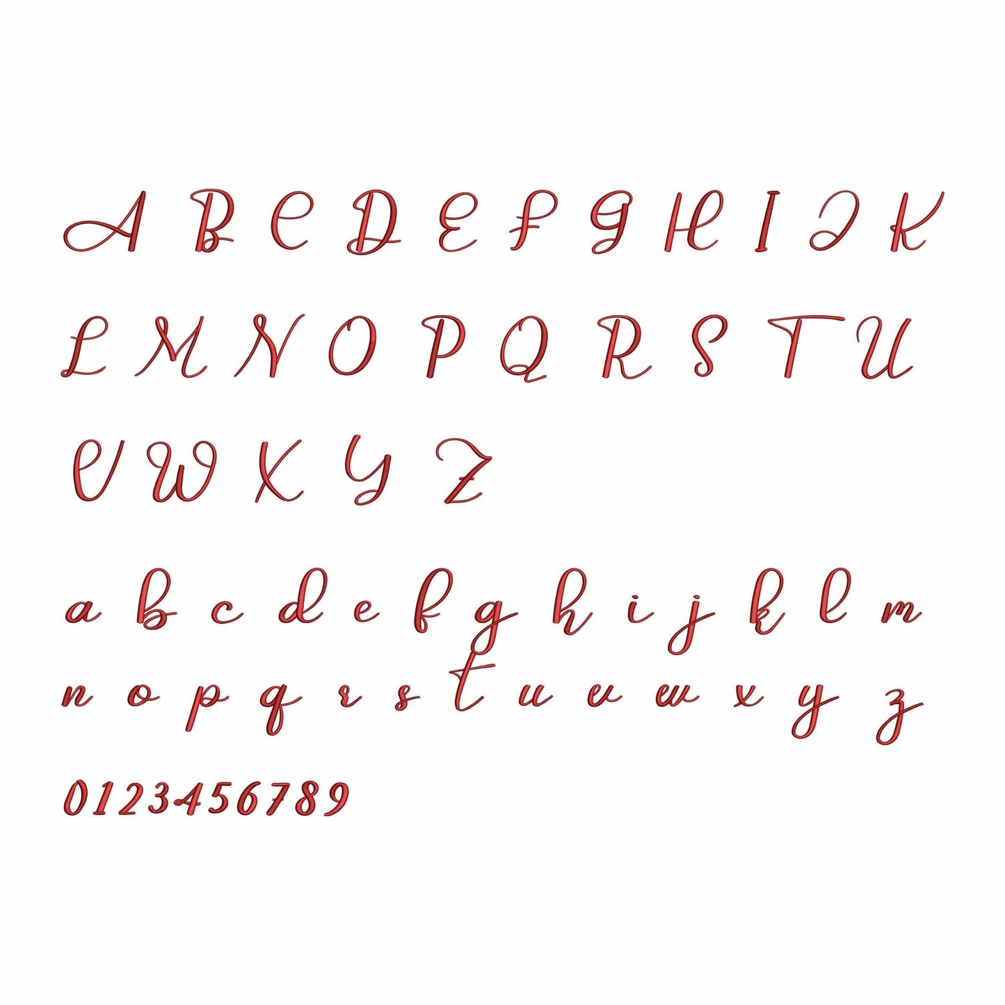 Honey - Embroidery font