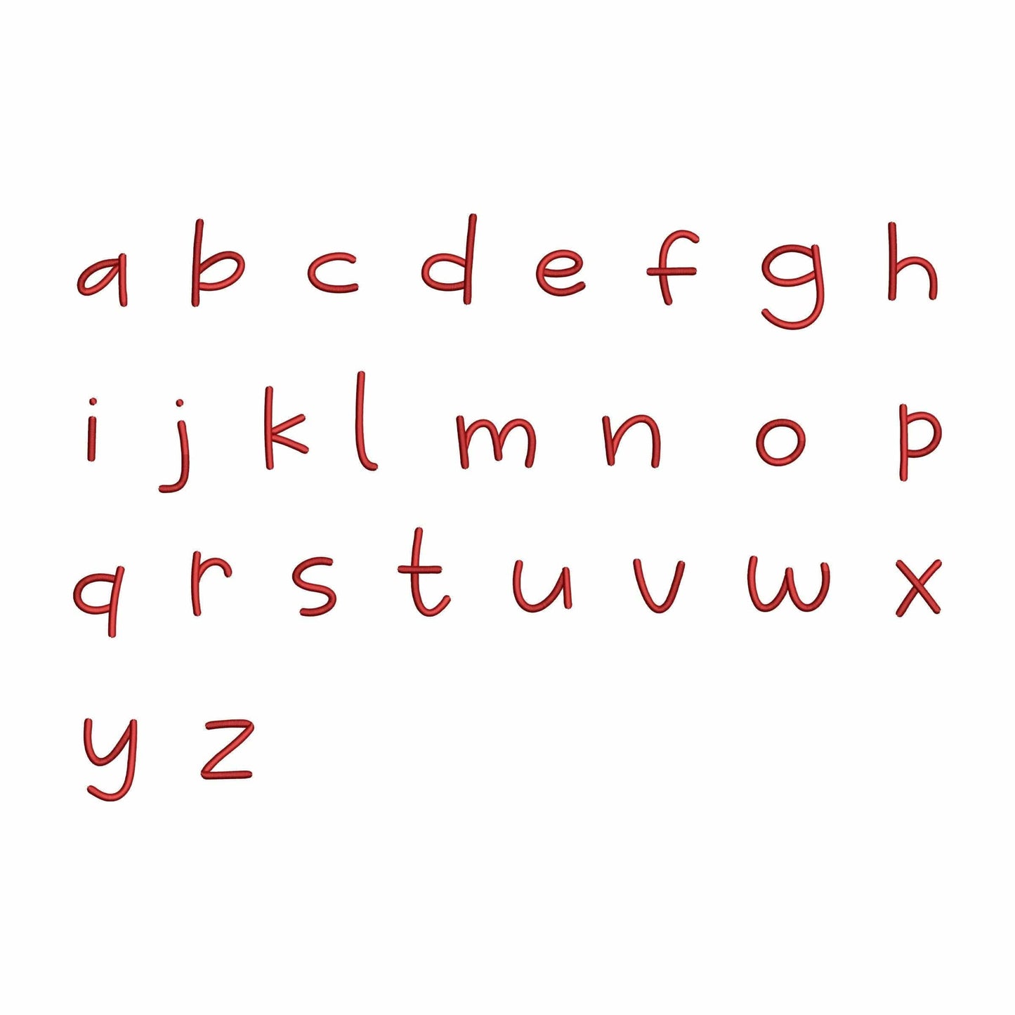 Happy Kids - Embroidery font