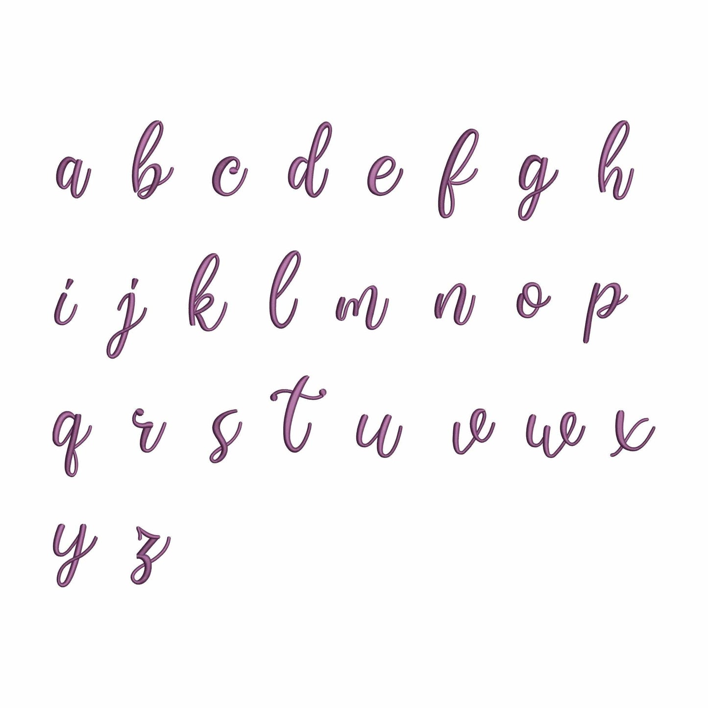 Magda - Embroidery font